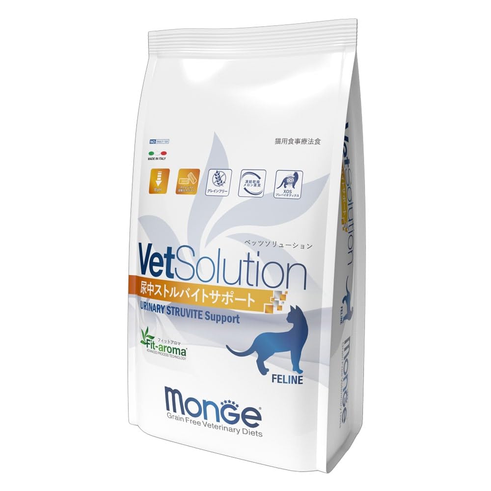Vet Solution(ベッツソリューション) VetSolution 猫用 尿中ストルバイトサポート 2.0kg 8,021円