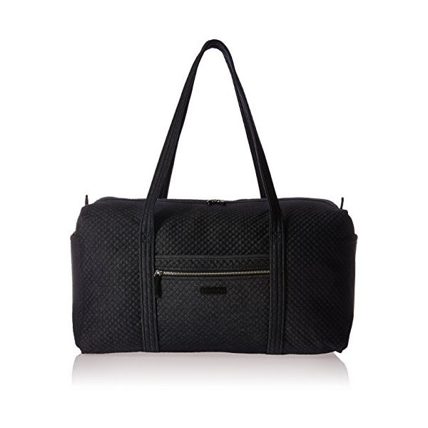 Vera Bradley Women s Denim Large Travel Duffle Bag， Denim Navy 並行輸入品