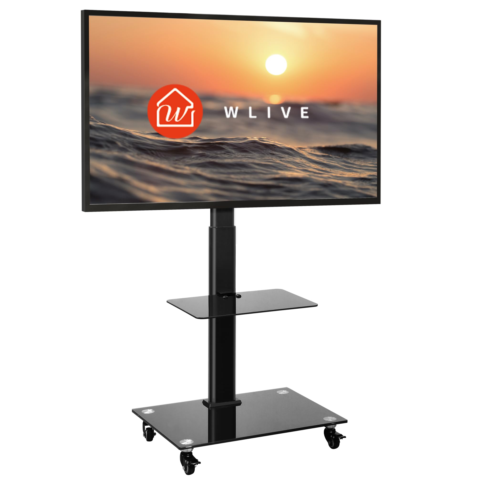 テレビスタンド 壁寄せテレビスタンド 30~65インチ対応 キャスター付き 壁寄せ VESA規格 横100-600mm 縦100-400mm tvスタンド 液晶TVスタンド キャス 14959