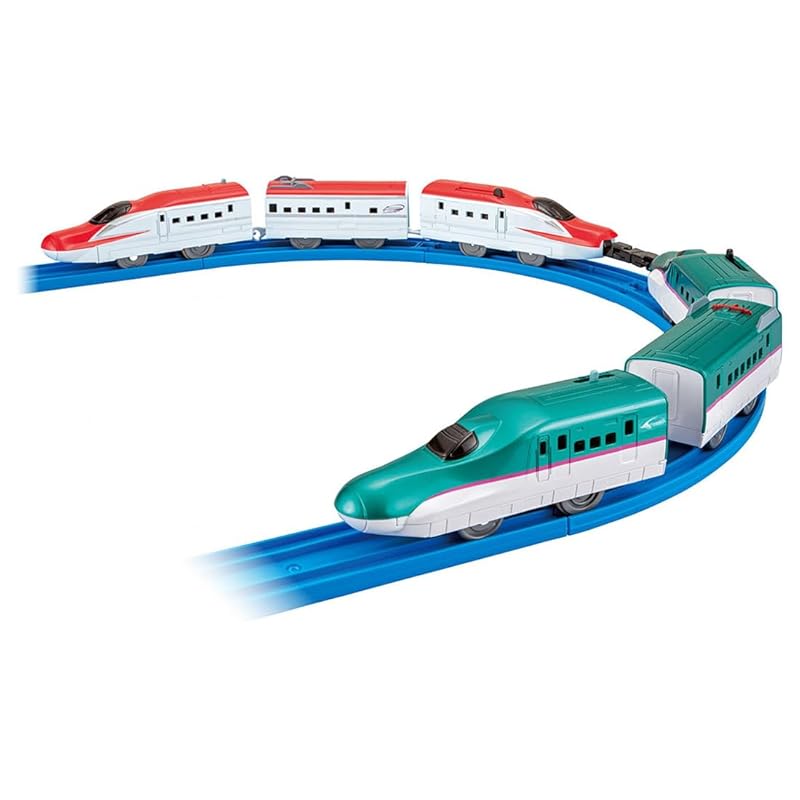 タカラトミー プラレール E5系新幹線＆E6系新幹線 ガチャッと連結セット 電車 列車 おもちゃ 3歳以上
