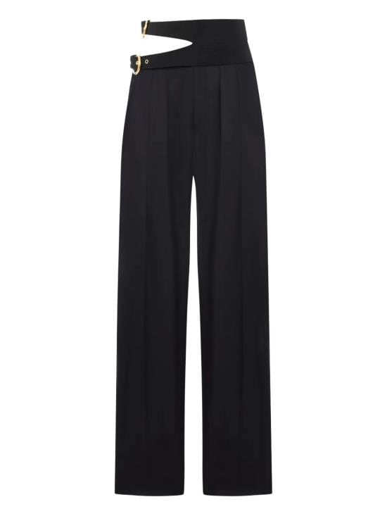 CHLOE Women Straight Pants CH26SPA08067 001 BLACK