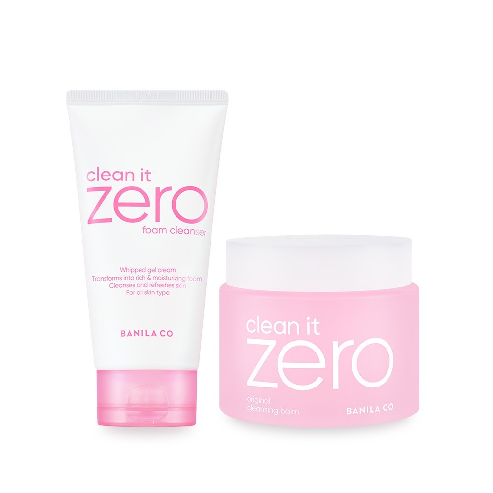 [バニラコ/公式]クリーンイットゼロクレンジングナイトオリジナル大容量＆ポンクルデュオ（180ml150ml） - シンセギョンクレンザー/ BEST /セット