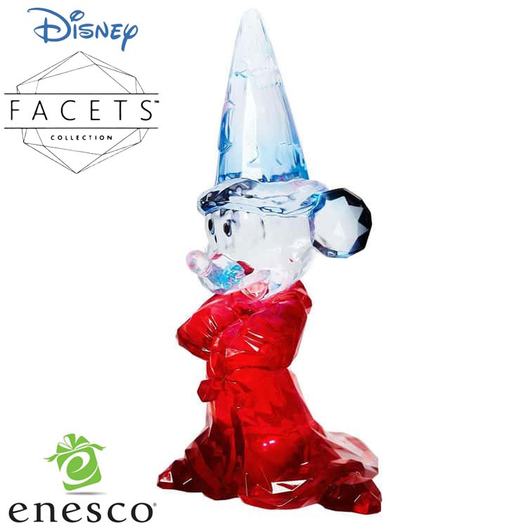 enesco(エネスコ) Facets Disney ミッキー ファンタジア アクリルフィギュア ディズニー フィギュア コレクション 人気 ブランド ギフト クリスマス 贈り物 プレゼントに最適