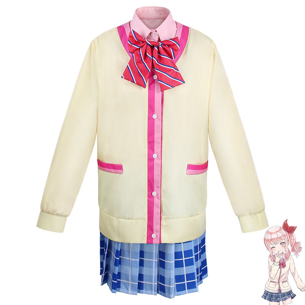 ワールドプランカラーステージcos服暁山瑞希cos舞台服暁山瑞希コスプレ衣装