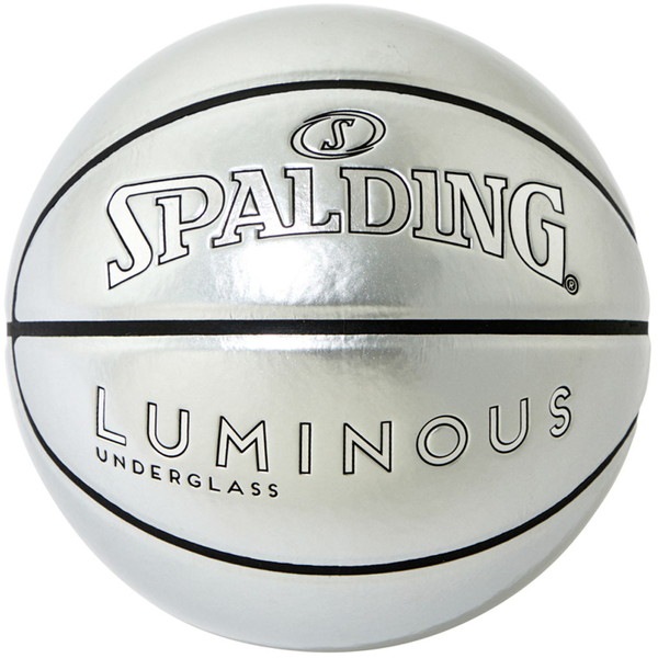 SPALDING スポルディング ルミナス アンダーグラス シルバー SZ7 バスケットボール 競技ボール7号 77433J