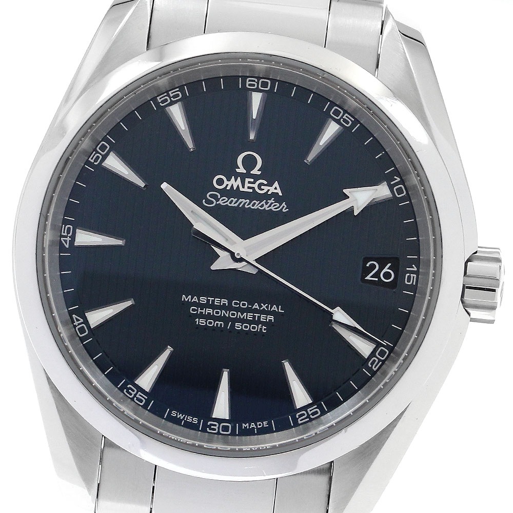 オメガ OMEGA 231.10.39.21.03.002 シーマスター アクアテラ 150Ｍ マスターコーアクシャル 自動巻き メンズ _888085【中古】