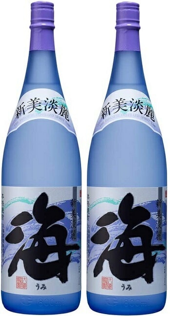 【送料無料】焼酎 大海酒造 芋焼酎 海 25度 1800ml 1.8L2本