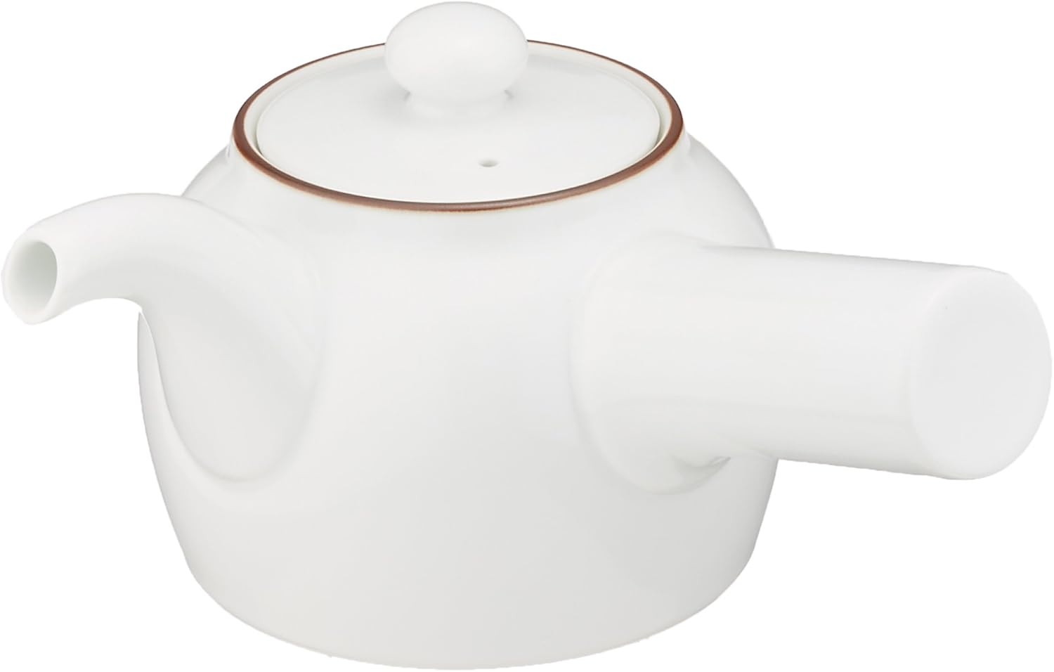 白山陶器 急須 白マット 約 φ9×9cm 330ml ベーシック BASIC WARE 波佐見焼 日本製