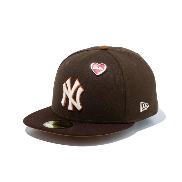 NEWERA CAP ニューエラ キャップ 59FIFTY St. Valentines Day ニューヨークヤンキース ウォルナット メンズ 男性 帽子 ハット 小物 国内正規品 正規取扱店 N