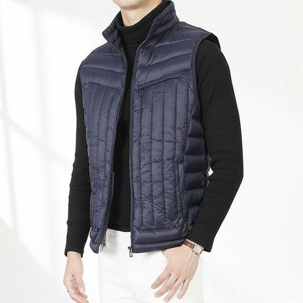 男性機能性軽量パディング冬ウェロン登山ゴルフアウトドアパディングベストHA42