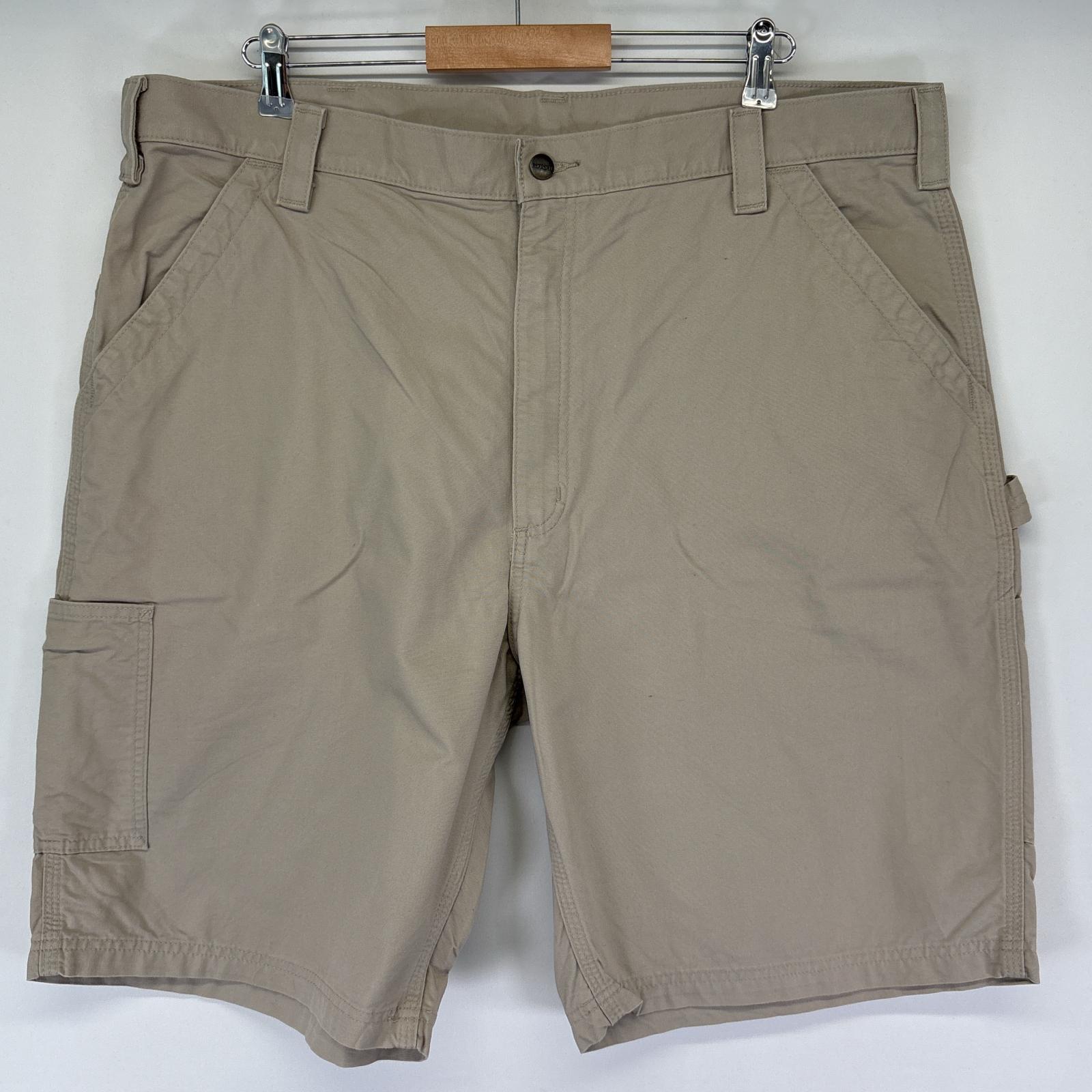 古着 ショートパンツ ダック ペインター 大きいサイズ 半ズボン ハーフパンツ 短パン ワーク w42 ベージュ系 メンズ
