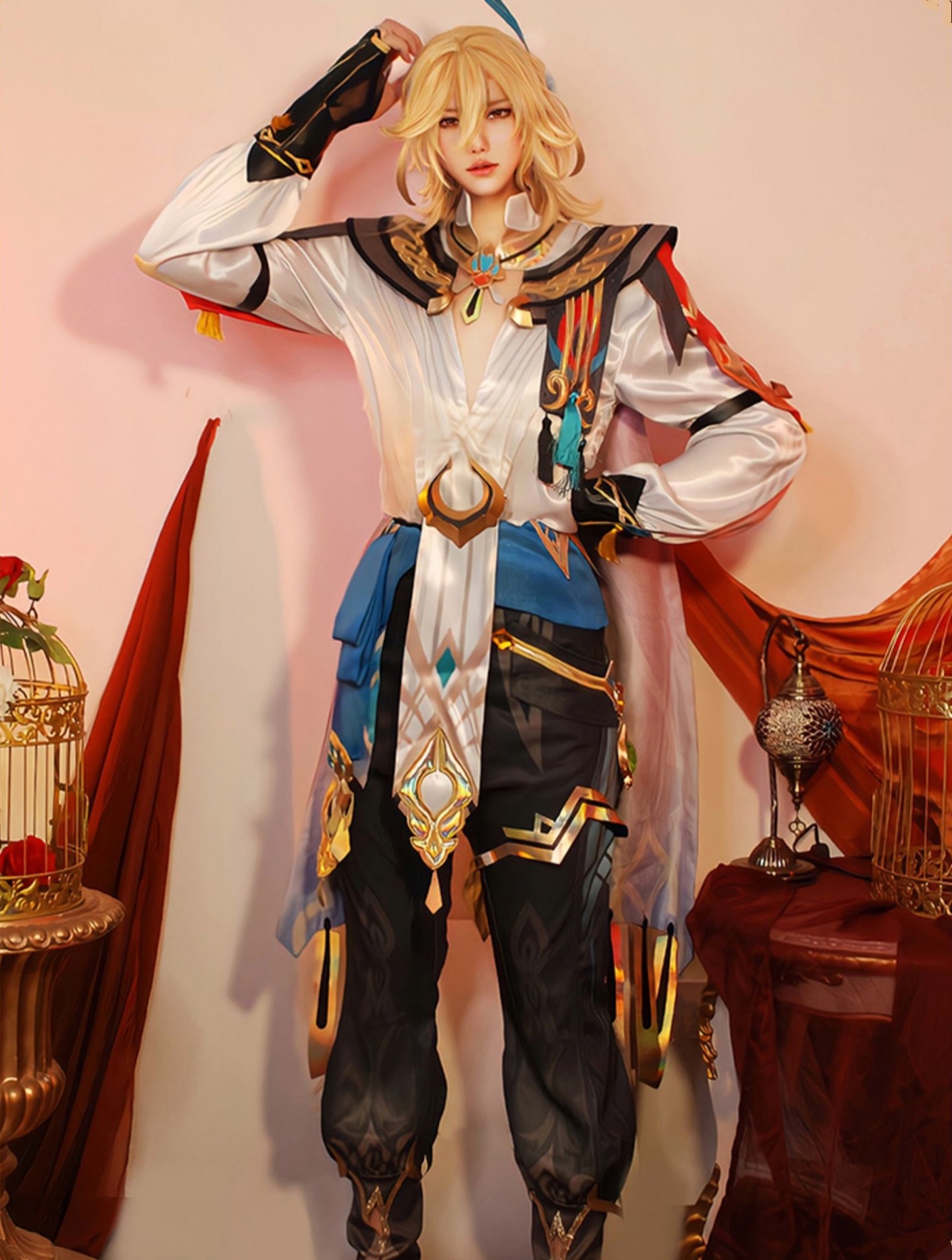 コスチュームコスプレ衣カーヴェげんしん原神スーツ2024作入荷コスプレ