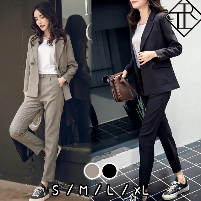 【即納】カジュアルスーツ レディース セットアップ フォーマル 大きいサイズ セット アンサンブル リクルート オフィス 大人可愛い 可愛い おしゃれ キレイめ 上品 パーティーワンピ お呼ばれ 大人