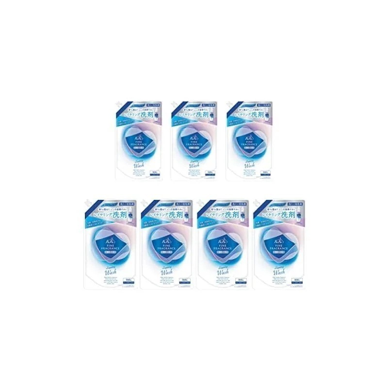 即納ファーファ 洗濯用 液体 洗剤 ファイン フレグランス レイヤリング ウォッシュ クラッシー ソープ の香り 詰替 (900g) 7個 セット