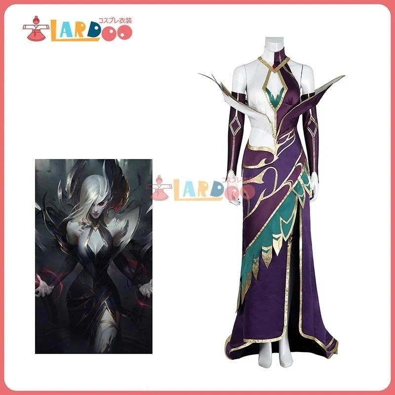 リーグ・オブ・レジェンズ Morganaモルガナ 不屈堕天使 Skin2024 コスチューム コスプレ衣装靴668