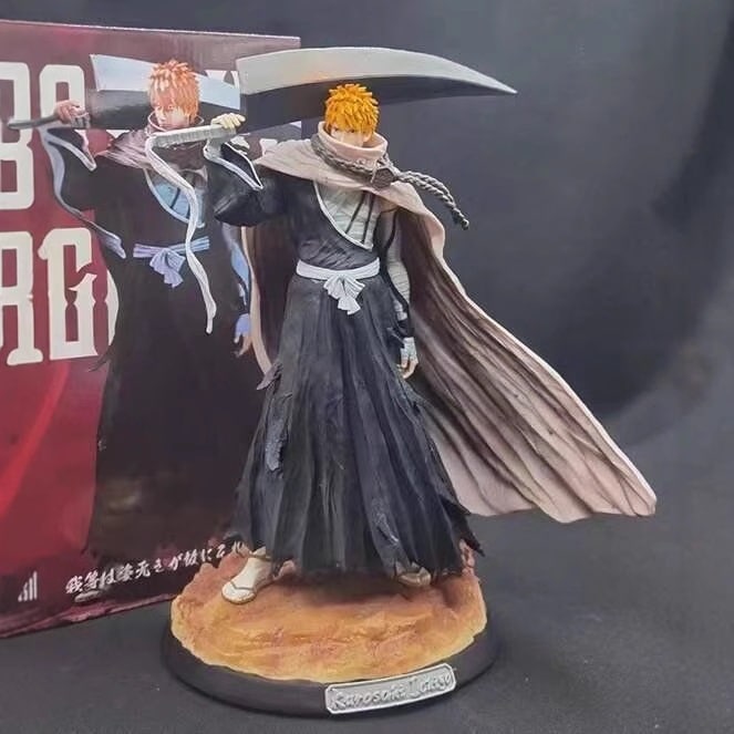 死神ブリーチ虚化斬月黒崎一護GK彫像フィギュア置物