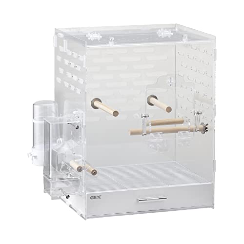 ジェックス コトリウム350-II 43.5*29*44.5cm とまり木・エサ入れ・水入れ付 10,041円