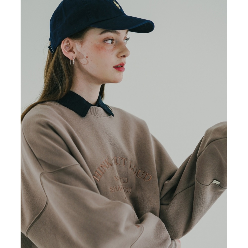 WV プロジェクトヒューズスウェットシャツココア MJMT7616