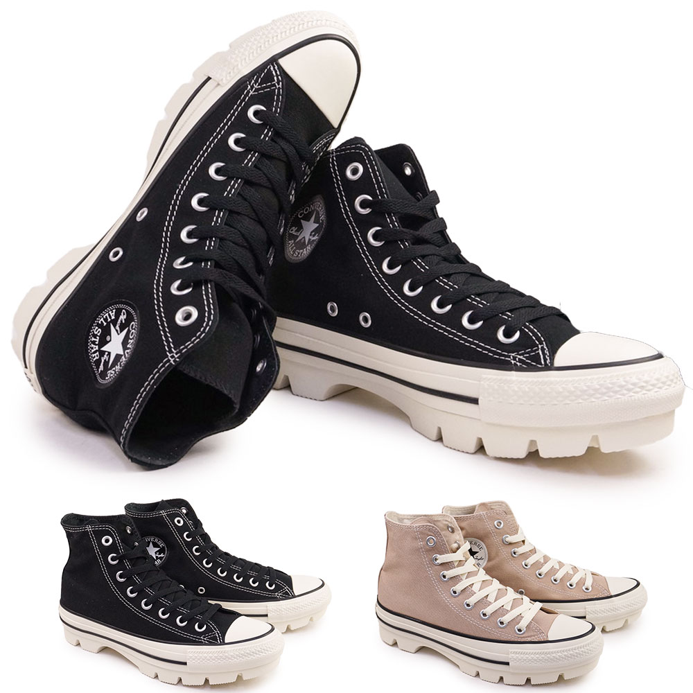スニーカー オールスター チャンク HI メンズ レディース ハイカット 厚底 ラグソール キャンパス