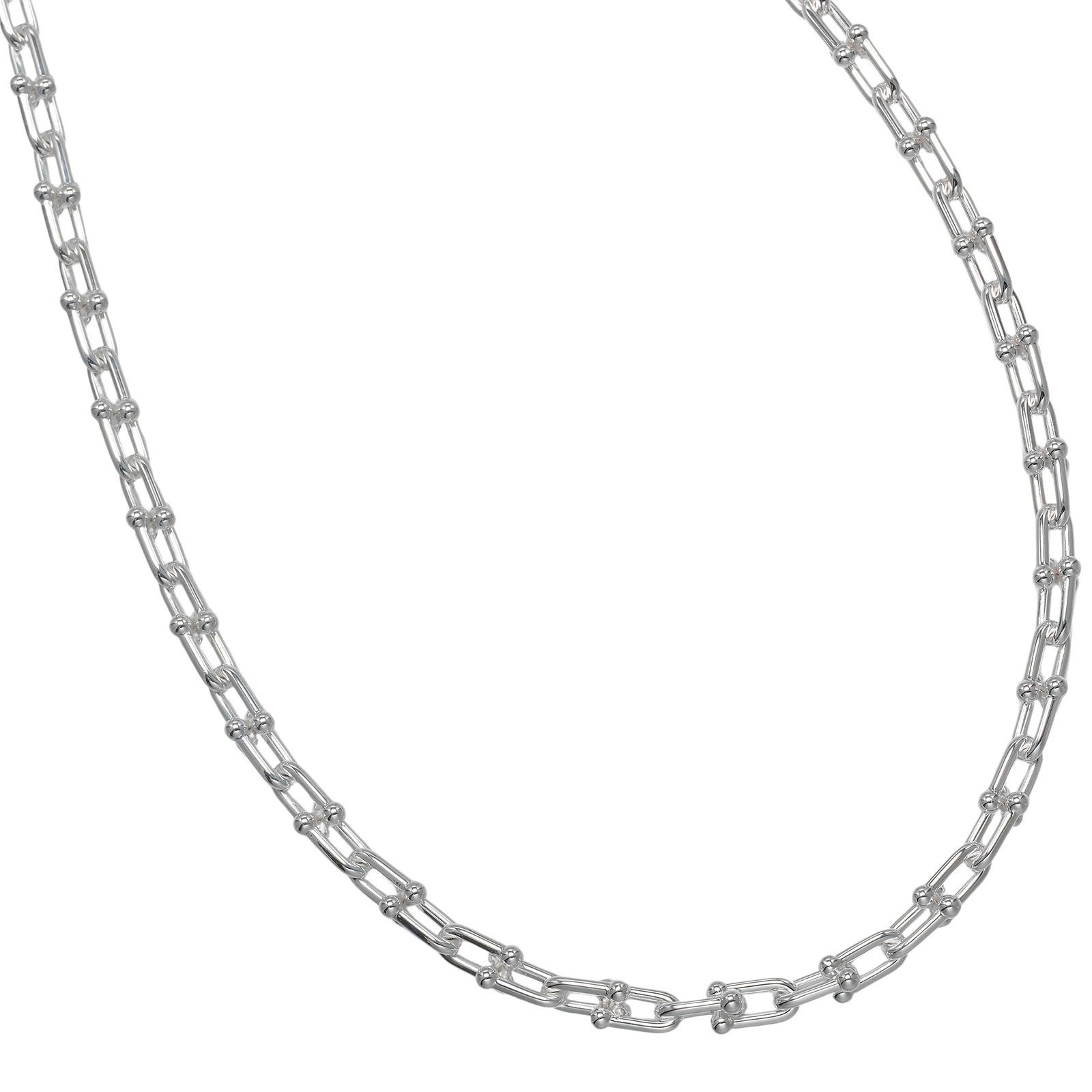 ハードウェア スモールリンク ネックレス シルバー925 約44g _ 中古品 Aランク