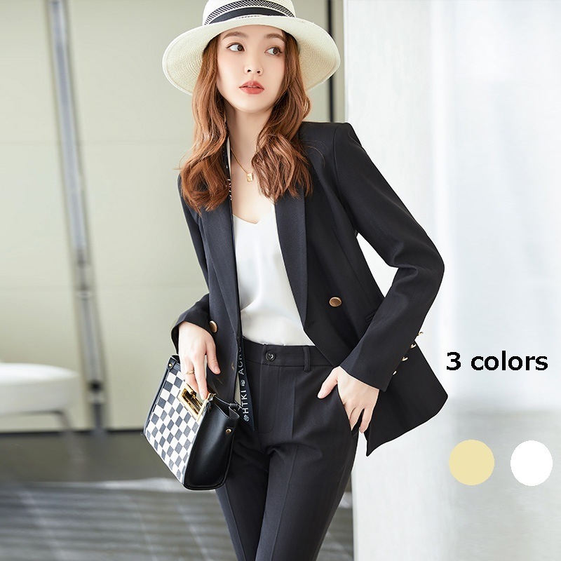 スーツセットアップスーツ セットアップ　レディース 韓国ファッション 入学式 卒業式 卒園式 ママスーツ