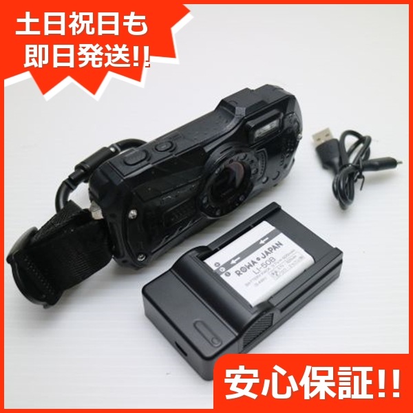 美品 WG-2 オールブラック デジカメ PENTAX 159
