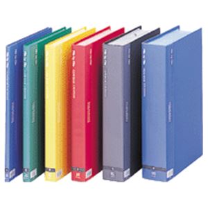 （まとめ）ビュートン クリヤーブック A4タテ40ポケット 背幅26mm ダークグレー BCB-A4-40DG 1セット(6冊) (×3セット) 10,146円