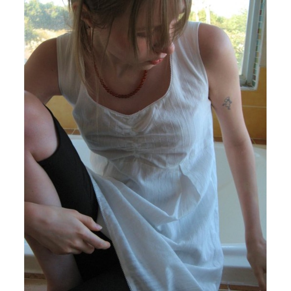 SINOON レーススリットワンピース (ホワイト) 21,596円