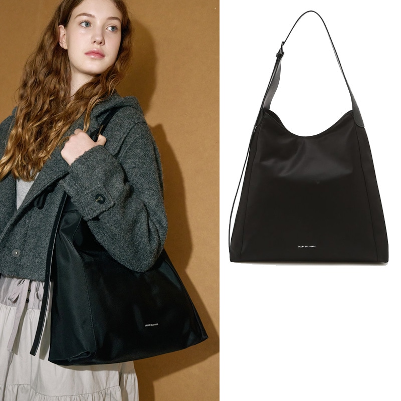 【オーブ】ブラック スラウチ ホーボーバッグ / JLBA5E500BK