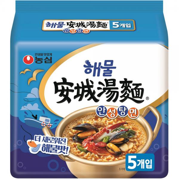 農心海鮮安城湯麺 112g 농심 해물 안성탕면 112g
