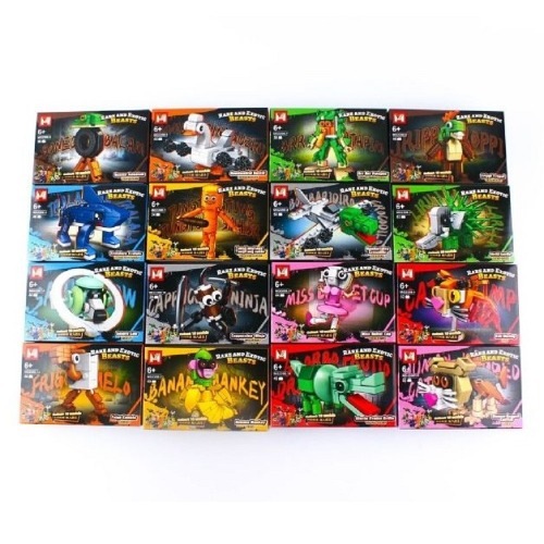 イタリアン16種ブロック×16個面白いおもちゃおもちゃグループプレゼント誕生日こどもの日クリスマス