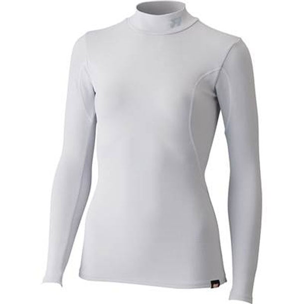 ウィメンズハイネックナガソデシャツ ボディケアハイネックTシャツ (stbf1512-011)