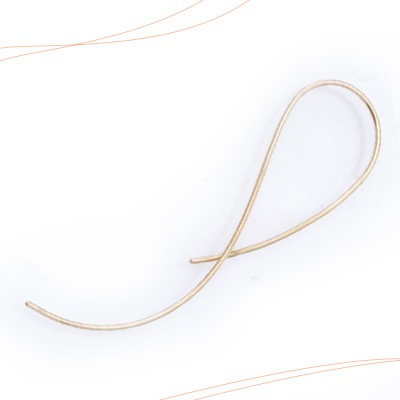 セレブリゾート心のゆらめき K10ピンクゴールドウェーブピアス 発送目安２-３週間