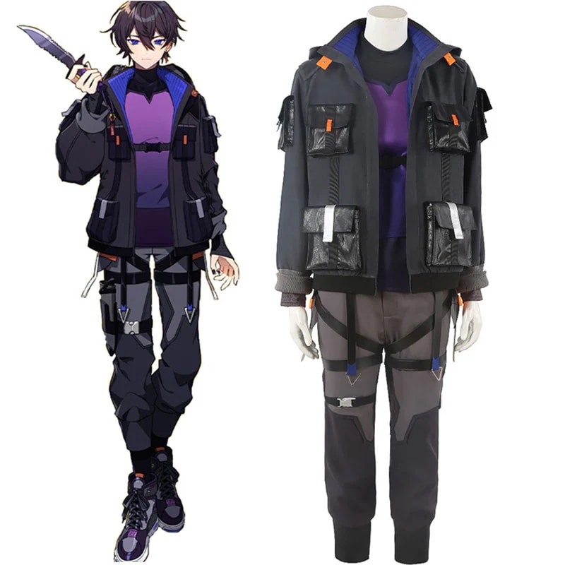 [今日は安い-出荷が早い]VTuber バーチャルライバー Shoto Shxtou 2.0 コスプレ衣装 コスチューム ハロウィン 変装 仮装品質良い 店舗お勧め