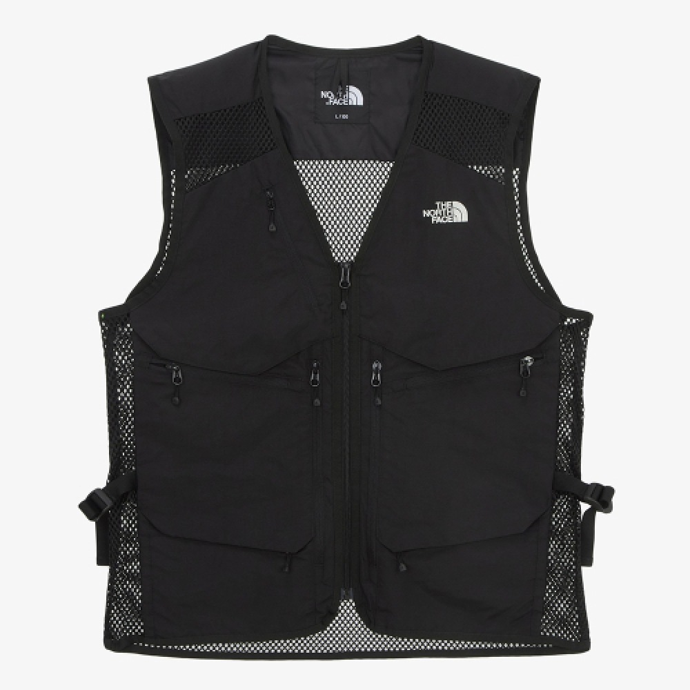 ザノースフェイス NV5VR03A メンズギアメッシュベスト_ブラック