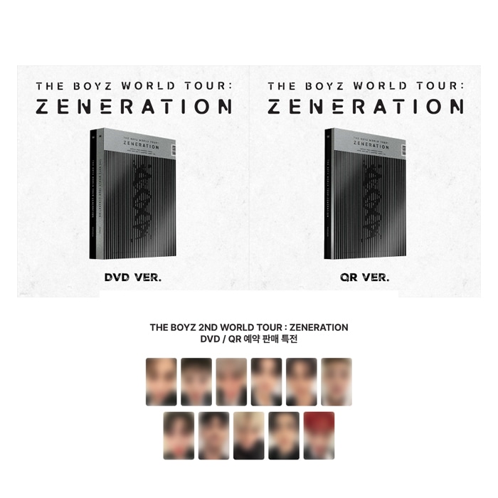 (流通特典つき)THE BOYZ 2ND WORLD TOUR : ZENERATION DVD / QR 5,553円