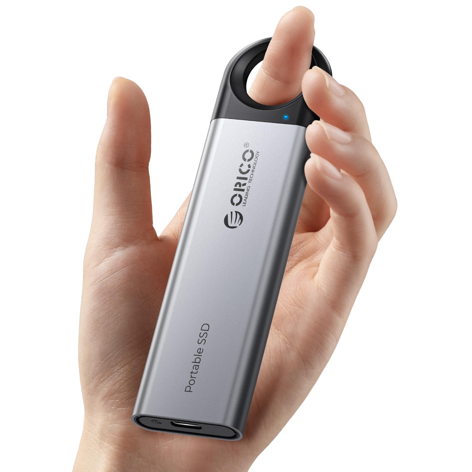 ORICO 2 TB外付SSD 最大1050 MB/秒2 in 1 USB C & Aケーブル付きType-Cスマートフォンタブレットノートブック用高信頼性ストレージ - C10 14,511円