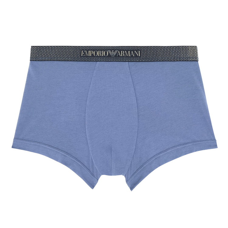 エンポリオアルマーニ：SHINY LOGO BAND ボクサーパンツ (ヴィンテージ・インディゴ)【AF10771-EM000231-UB068】 4,963円