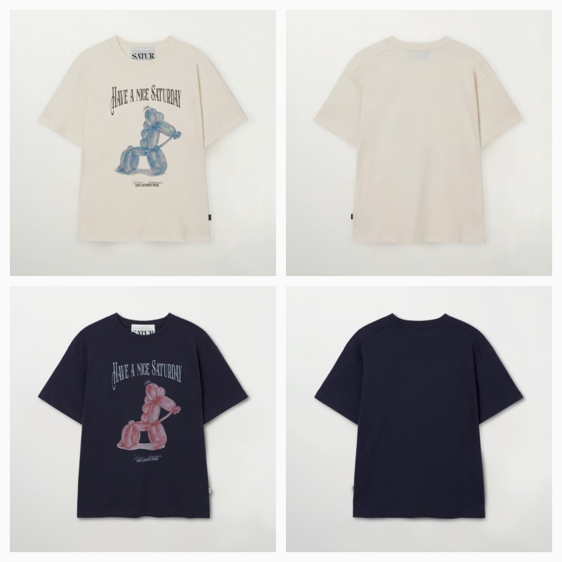 【SATUR】26SS NEW YEAR RED HORSE EDITION T-SHIRT : 2COLORS