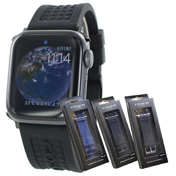 コーチ ウルトラ 44mm 45mm 46mm 49mm シリーズ 10 9 8 7 SE 全シリーズ対応 Apple Watch 10 バンド シリコン おすすめ Ultra ウルトラ