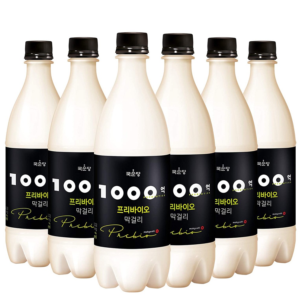クッスンダン 1000億プリバイオ マッコリ (PET)　750ml 6本/体内の乳酸菌を増やす！
