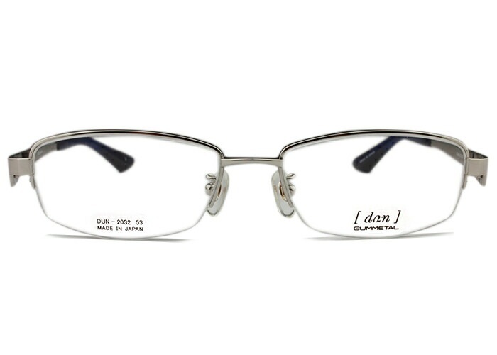 メガネ dun-2032 c.7 dun4 シルバー めがね 眼鏡 メンズ レディース