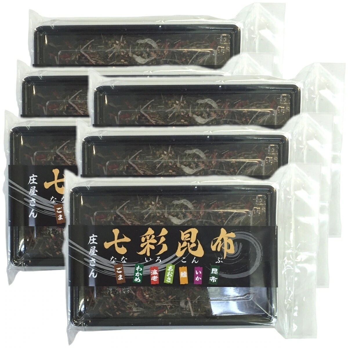 高級 ごま わかめ 海老 ネギ 鱈 いか 昆布 七彩昆布 100g6袋セット 佃煮 昆布 つくだに つくだ煮 ふりかけ おつまみ おやつ ギフト プレゼント ホワイトデー プチギフト お茶 202 6,240円
