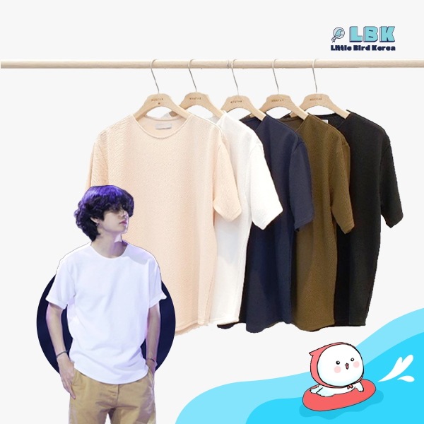 Qoo10] フォトカードBTS Vテテが愛するTシャ