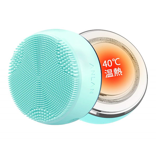 感動洗顔 洗顔ブラシ メンズ 電動 シリコン 防水 毛穴 小鼻 音波振動 洗顔器 グリーン : 感動洗顔SkinBaby 電動洗顔ブラシ メンズ シリコン 防水