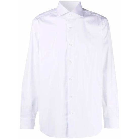 BARBA Men Shirts PZ2700 0001 WHITE