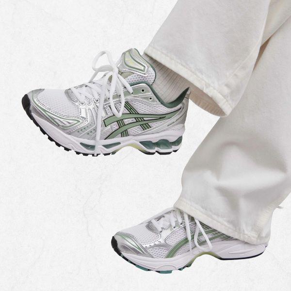 ASICS ゲル カヤノ 14 ホワイト スレート グレー 1201A019-107 2534524