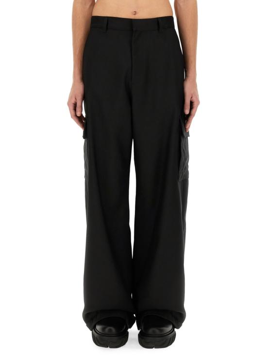 OFF WHITE Men Straight Pants OMCF037 C99FAB0021010 BLACK