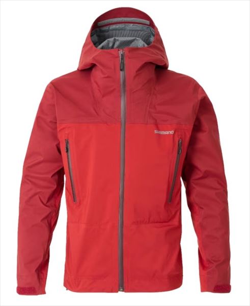 シマノ レインウェア RA-023W アングラーズシェル ジャケット 01 ブリック S