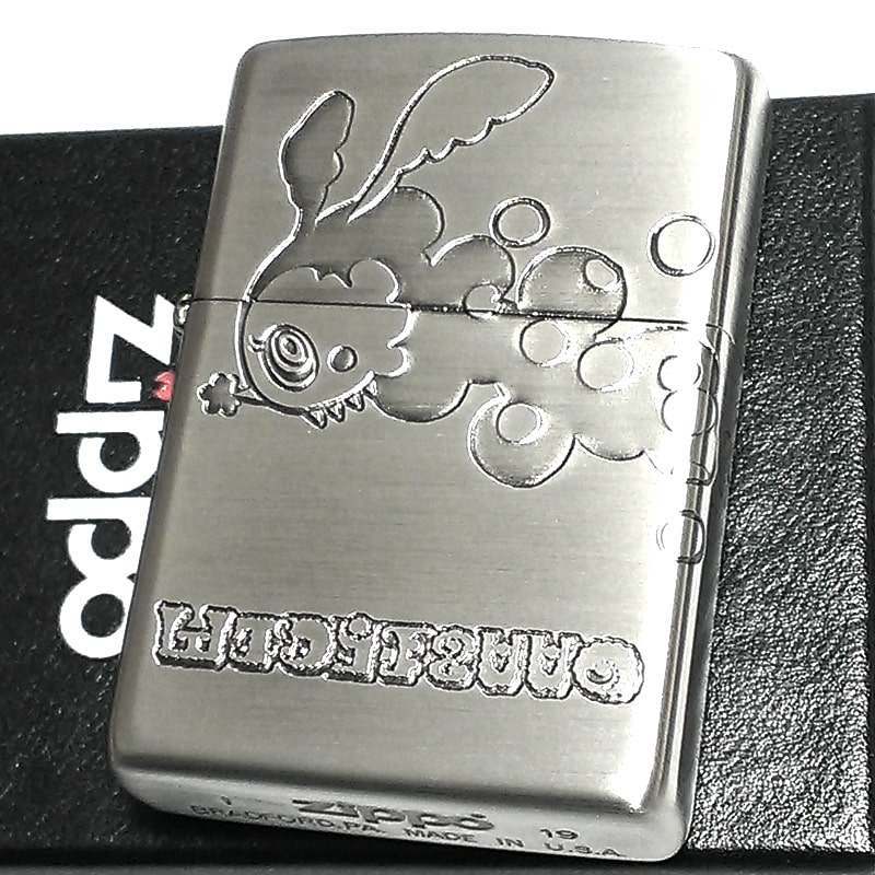 ZIPPO ライター 劇場版 魔法少女まどかマギカ [新編]叛逆の物語 ベベ変身後 まどマギ かわいい 3面エッチング彫刻 シルバー ジッポー 銀 可愛い アニメ キャラクター メンズ レディース